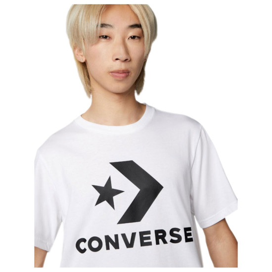 Converse Unisex κοντομάνικη μπλούζα Standard Fit Center Front Large Logo Star Chev SS Tee